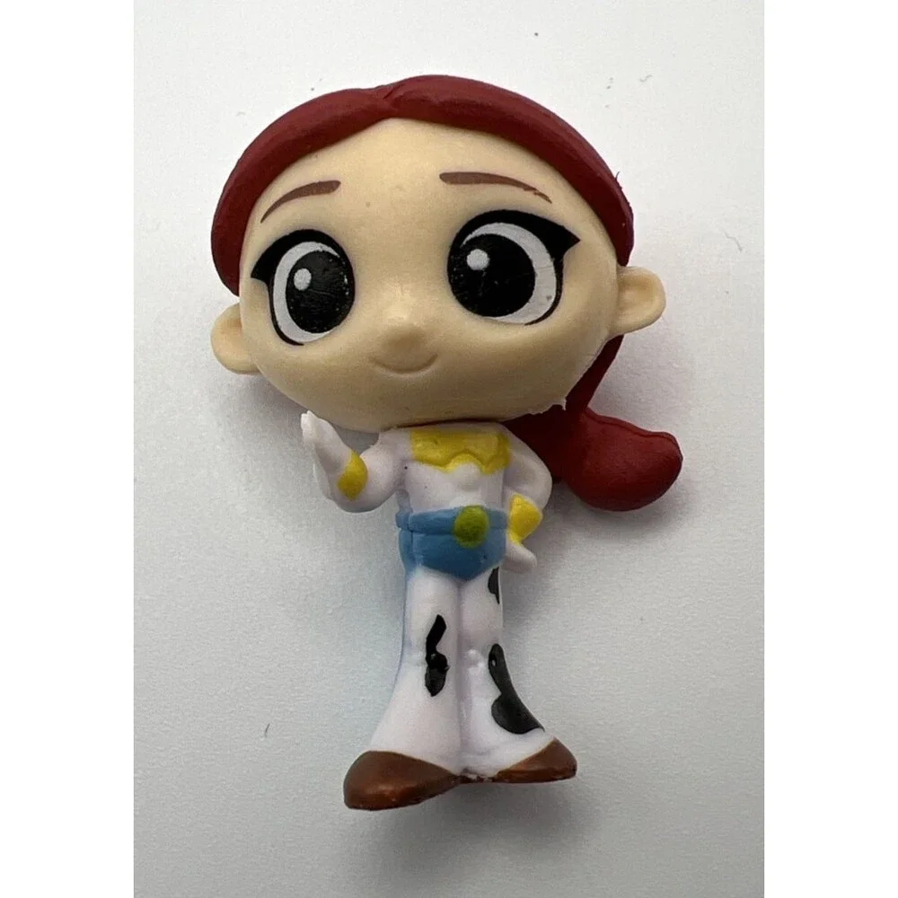 Disney TOY STORY Mini Vinyl Figures 1.5” Lot Of 4 Alien, Dog, Dinosaur & Jessie